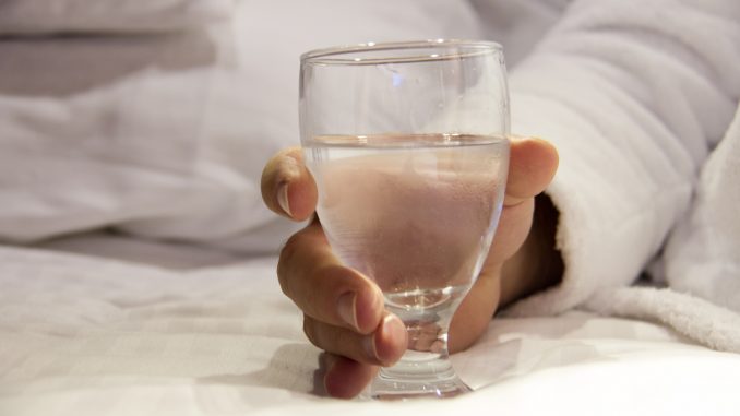 Glass of water